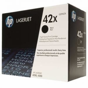 Toner hp Original 42x Q5942X Negro laserjet
