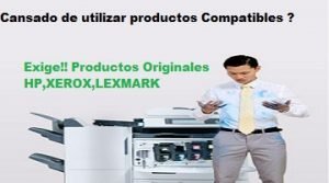 productos originales HPXEROXLEXMARK