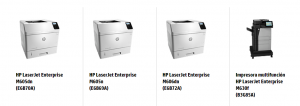 IMPRESORAS PARA TONER HP 81X Y 81A
