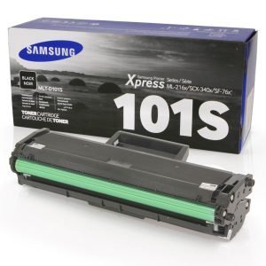 TONER SAMSUNG MLT-D101S, Color: Negro, Rendimiento: 1500 pág., Compatibilidad: ML-2160/2165/2165W.