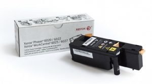 TONER XEROX 106R02762 YELLOW, Rendimiento: 1,000 páginas, Color: amarillo, Compatibilidad: WorkCentre 6027, WorkCentre 6025, Phaser 6022, Phaser 6020