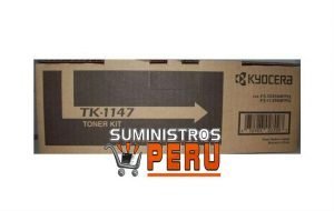 toner kyocera tk-1147 ,Color: Negro, Compatibilidad: Kyocera FS-1035 MFP/ FS-1135 MFP, Rendimiento:12000 páginas.