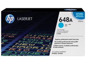 TONER HP CE261A, 648A CYAN, Color: Cian, Compatibilidad: HP LASERJET CP4025/CP4525/CP4525DN, Rendimiento: 11000 páginas.