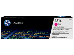 TTONER HP 131A MAGENTA, Color: Magenta, Compatibilidad: HP LASERJET M251/M276, Rendimiento: 1800 páginas