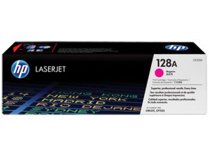 Toner HP CE323A, Color: Magenta, Compatibilidad: HP LASERJET PRO SERIE CM1415/CP1525, Rendimiento: 1300 páginas.