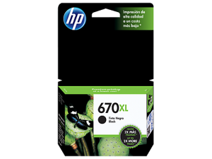 TINTA HP 670XL NEGRO