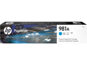 Tinta HP 981A Cyan J3M68A