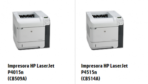 Impresora HP LaserJet P4015n