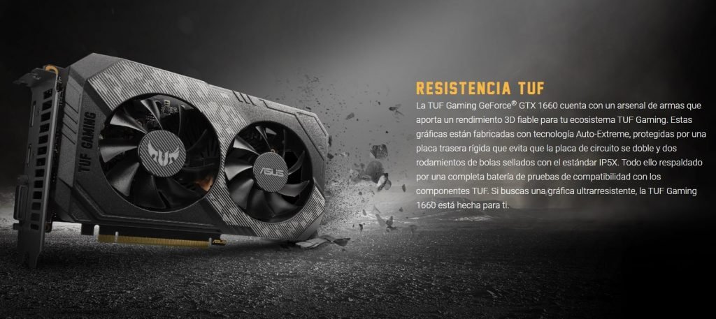 TARJETA VIDEO ASUS GTX1660