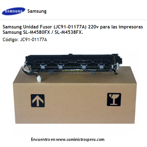 FUSOR SAMSUNG JC91 01177A SL M4580