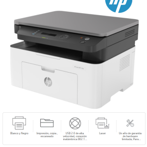 Impresora Multifuncion HP Laser 135w