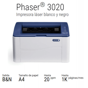 Impresora Xerox Phaser 3020