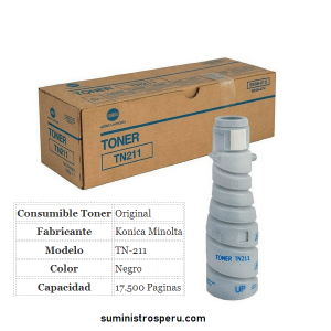 Toner Konica Minolta TN 211
